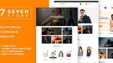 Photo of [Download-S2] Seven Store - Ecommerce HTML Template - Updated