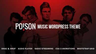 Photo of [Download-S2] Poison - Music Bands Artist Club WordPress Theme