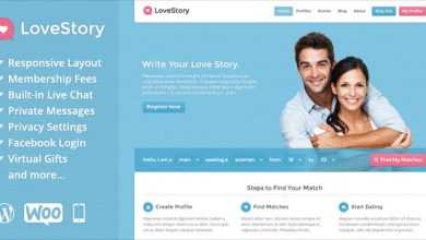 Photo of [Download-S2] LoveStory v1.7 - Themeforest Dating WordPress Theme