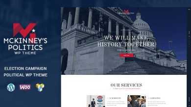 Photo of [Download-S2] MCKinney's Politics v1.1 - Elections Campaign & Political WordPress Theme
