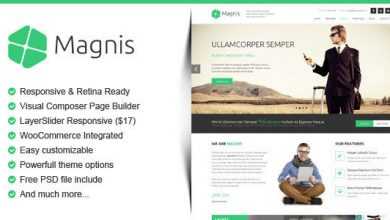 Photo of [Download-S2] Magnis v2.2.0 - Corporate Multipurpose WordPress Theme