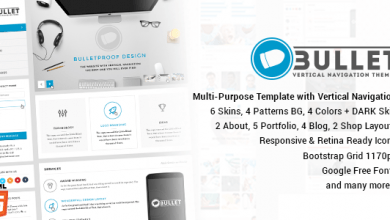 Photo of [Download-S2] Bullet - Multipurpose Vertical Menu HTML Template