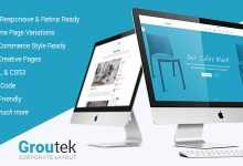 Photo of [Download-S2] Groutek - Creative Multipurpose Website Template