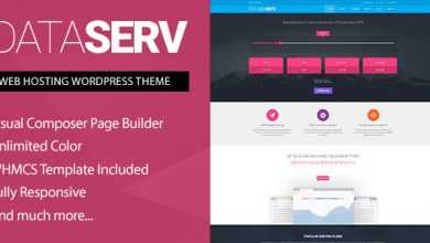 Photo of [Download-S2] Dataserv v1.0.7 - Professional Hosting WordPress Theme
