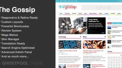 Photo of [Download-S2] The Gossip v2.8 - Multi-Purpose Magazine Theme