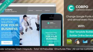 Photo of [Download-S2] CORPO - Responsive Email Template With Builder