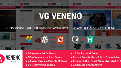 Photo of [Download-S2] VG Veneno v1.7 - Multipurpose WooCommerce Theme