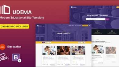 Photo of [Download-S2] Udema v1.6 - Educational Site Template