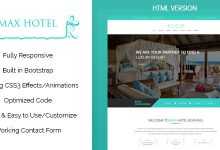 Photo of [Download-S2] Max Hotel - Hotel Booking HTML Template