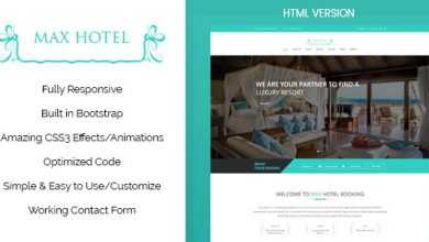 Photo of [Download-S2] Max Hotel - Hotel Booking HTML Template