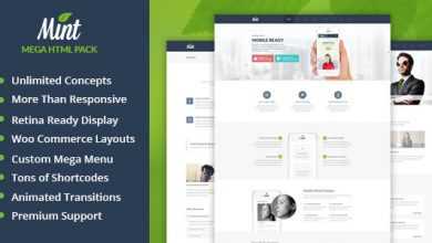 Photo of [Download-S2] Mint | Multi-Purpose HTML Template