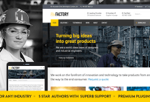 Photo of [Download-S2] Factory v1.3 - Industrial Business WordPress Theme