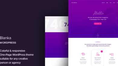 Photo of [Download-S2] Blanka v1.3 - One Page WordPress Theme