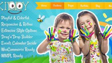 Photo of [Download-S2] Kiddy - Children WordPress theme