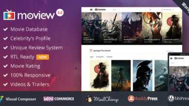 Photo of [Download-S2] Moview v2.7 - Responsive Film/Video DB & Review Theme