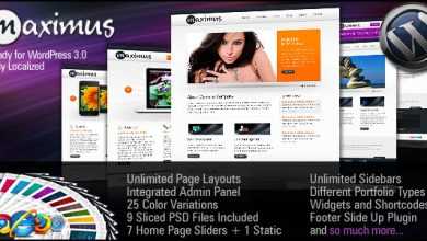 Photo of [Download-S2] Maximus Professional WordPress Themeforest Theme