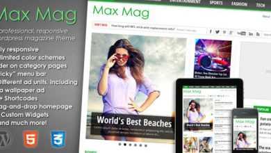 Photo of [Download-S2] Max Mag - Responsive WP Magazine Themeforest Theme