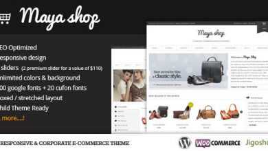 Photo of [Download-S2] MayaShop v2.8.2 - A Flexible Responsive e-Commerce Theme