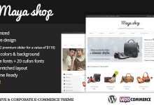 Photo of [Download-S2] MayaShop 1.6 - A Flexible Responsive e-Commerce Themeforest