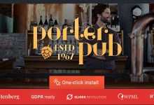 Photo of [Download-S2] Porter Pub v1.0.8 - Restaurant & Bar WordPress Theme