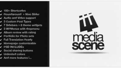 Photo of [Download-S2] MediaScene Music Premium Themeforest Wordpress Theme