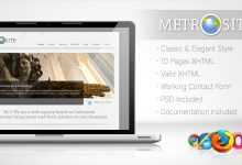 Photo of [Download-S2] Metrosite - Classic Business HTML Themeforest Template