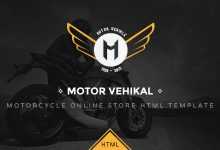 Photo of [Download-S2] Motor Vehikal - Motorcycle Online Store HTML Template