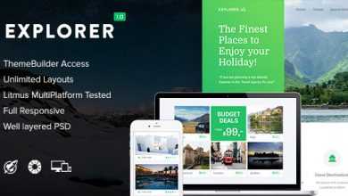 Photo of [Download-S2] Explorer - Responsive Email + Themebuilder Access