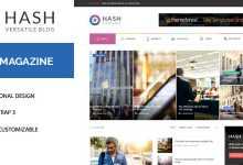 Photo of [Download-S2] Hash v1.3.1 - Responsive WordPress Magazine Theme
