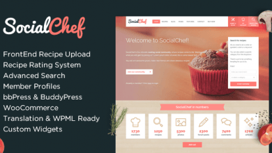 Photo of [Download-S2] SocialChef v1.29.1 - Social Recipe WordPress Theme