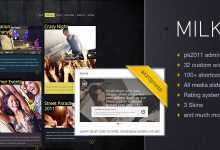 Photo of [Download-S2] WordPress Milky Music/Business/Portfolio Themeforest Theme