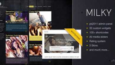 Photo of [Download-S2] WordPress Milky Music/Business/Portfolio Themeforest Theme