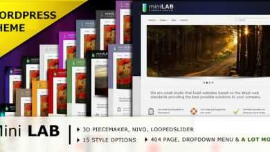 Photo of [Download-S2] Mini Lab - Premium Wordpress Themeforest Theme 15 in 1