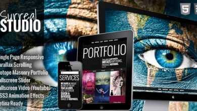 Photo of [Download-S2] Surreal - Themeforest Responsive Parallax One Page HTML5