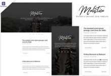 Photo of [Download-S2] Malistica v1.0 - HTML Personal Blog