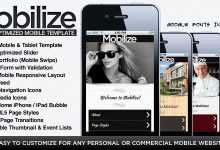 Photo of [Download-S2] Mobilize - Themeforest Touch Optimized Mobile Template