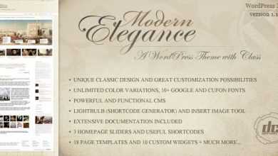 Photo of [Download-S2] Modern Elegance - A WordPress Theme with Class