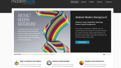 Photo of [Download-S2] ModernWork - DreamTemplate Website Template