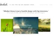 Photo of [Download-S2] Modest ElegantThemes WordPress Theme