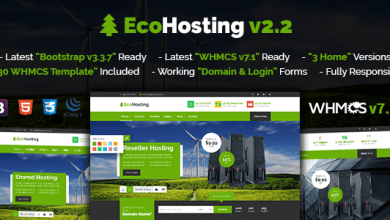 Photo of [Download-S2] EcoHosting | Responsive HTML5 Hosting and WHMCS Template