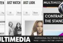 Photo of [Download-S2] Multimedia - Music, Video, Picture, Blog Themeforest WP
