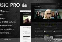 Photo of [Download-S2] Music Pro - Music Oriented HTML Themeforest Template