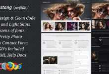 Photo of [Download-S2] Mustang - Clean and Modern Website Themeforest Template