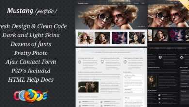 Photo of [Download-S2] Mustang - Clean and Modern Website Themeforest Template