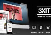 Photo of [Download-S2] Exit - Themeforest parallax single page portfolio