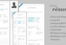 Photo of [Download-S2] My Resume - Clean CV/Resume Themeforest Template