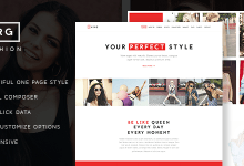 Photo of [Download-S2] NRG Fashion v1.2.1 - Model Agency One Page Beauty Theme