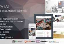 Photo of [Download-S2] Crystal v1.5 - Personal Blog Wordpress Theme