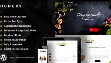 Photo of [Download-S2] Hungry - A WordPress One Page Restaurant Theme