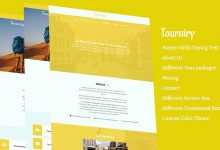Photo of [Download-S2] Tourniry HTML5 Travel/Tours Template